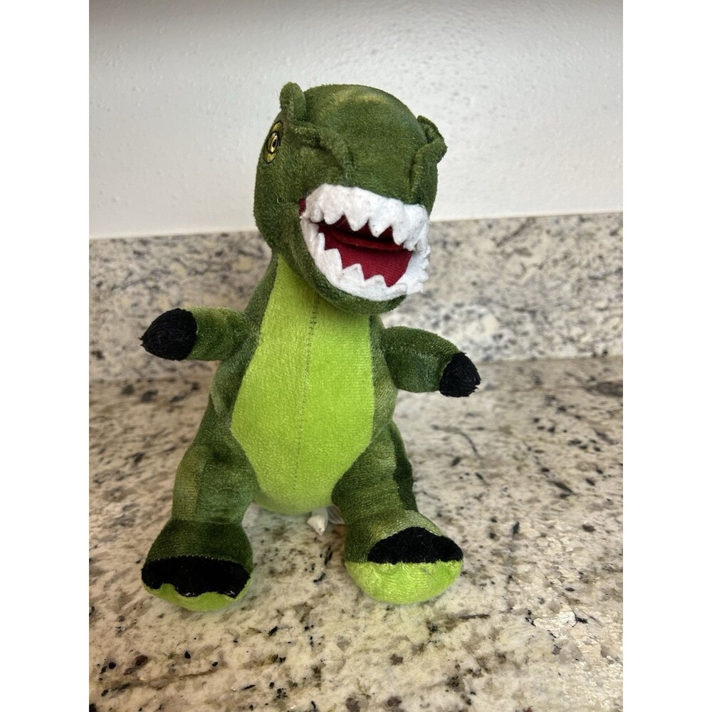 Jurassic World Movie Green Velociraptor Dinosaur Plush Toy Play Pretend 12"